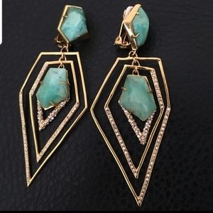 ISO: Alexis Bittar Chrysoprase Drop Earrings